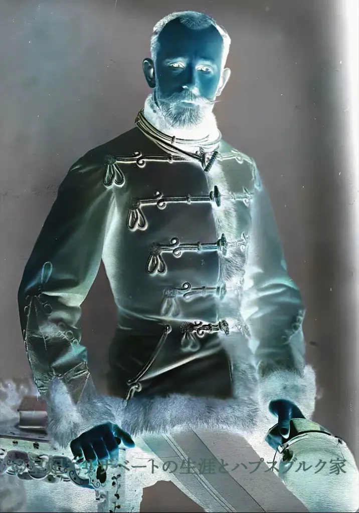 トートに黄泉の世界へ連れて行かれるルドルフ皇太子