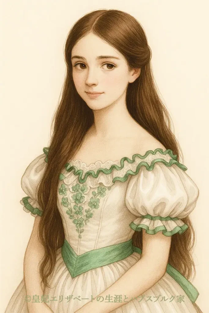 幼さが感じられる髪型・イメージ図