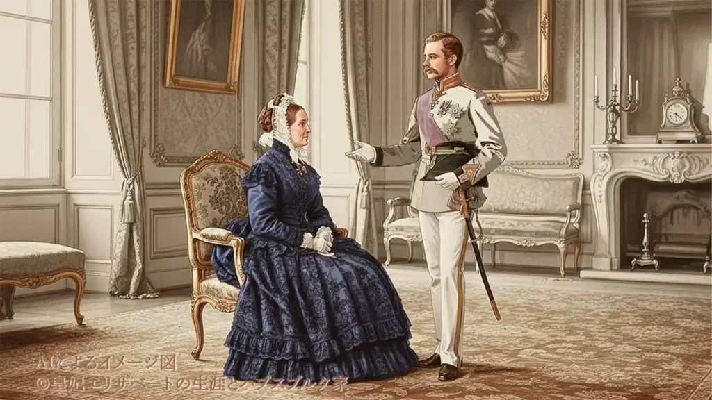 ゾフィー皇太后(大公妃)とフランツ・ヨーゼフ1世